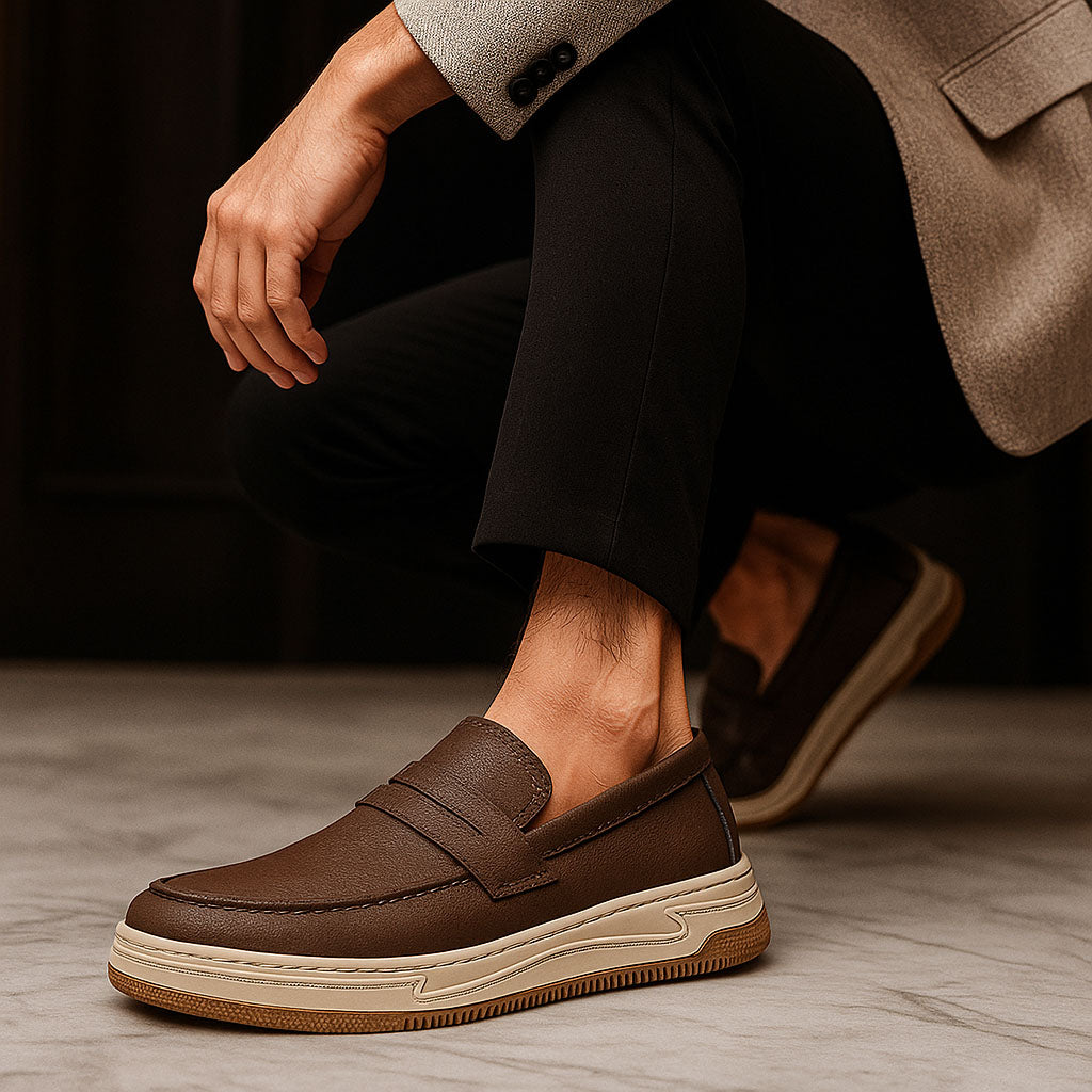 Theo Leather Loafers